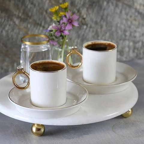 خرید و قیمت فنجان دور طلایی + فروش صادراتی